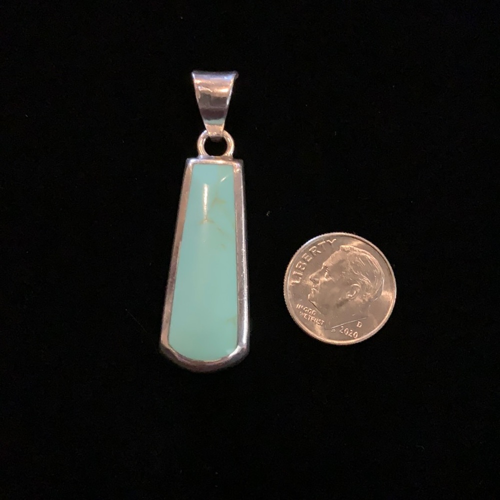 Sterling and turquoise Pendant